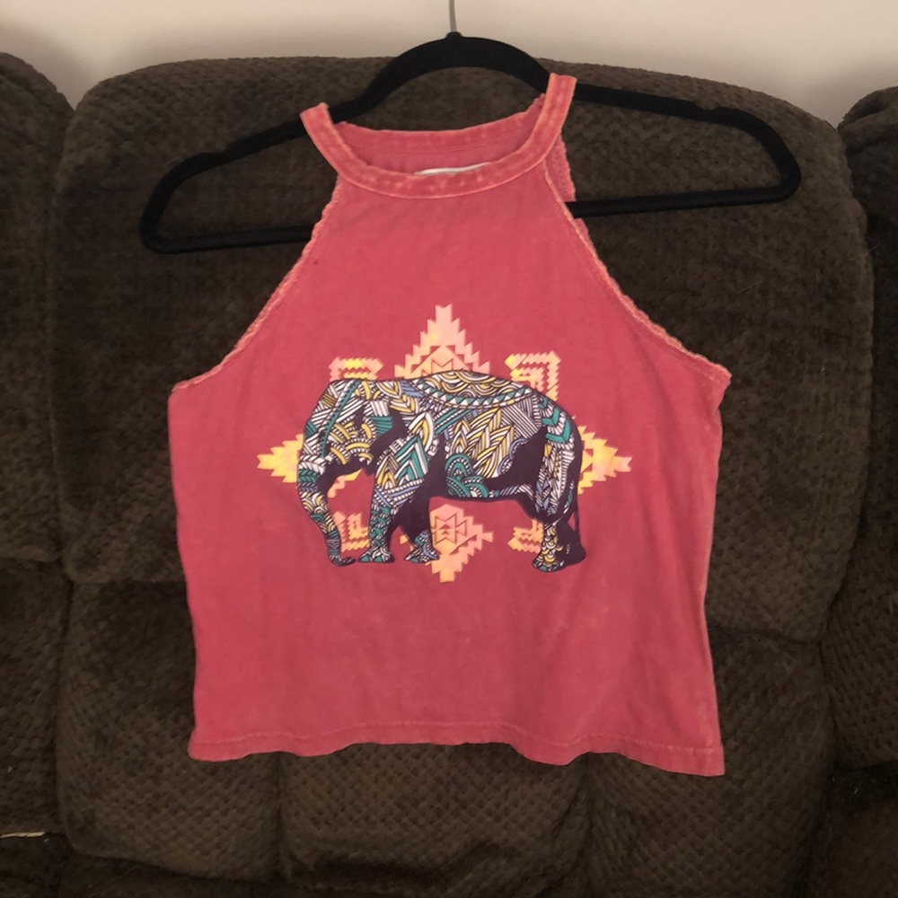 Red Tank Top size XS